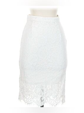Hayden Los Angeles Classic Lace Pencil Skirt, Size Large